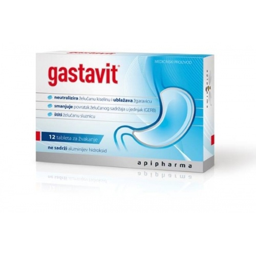 Apipharma Gastavit Tablete za Žvakanje Protiv Žgaravice 24 kom