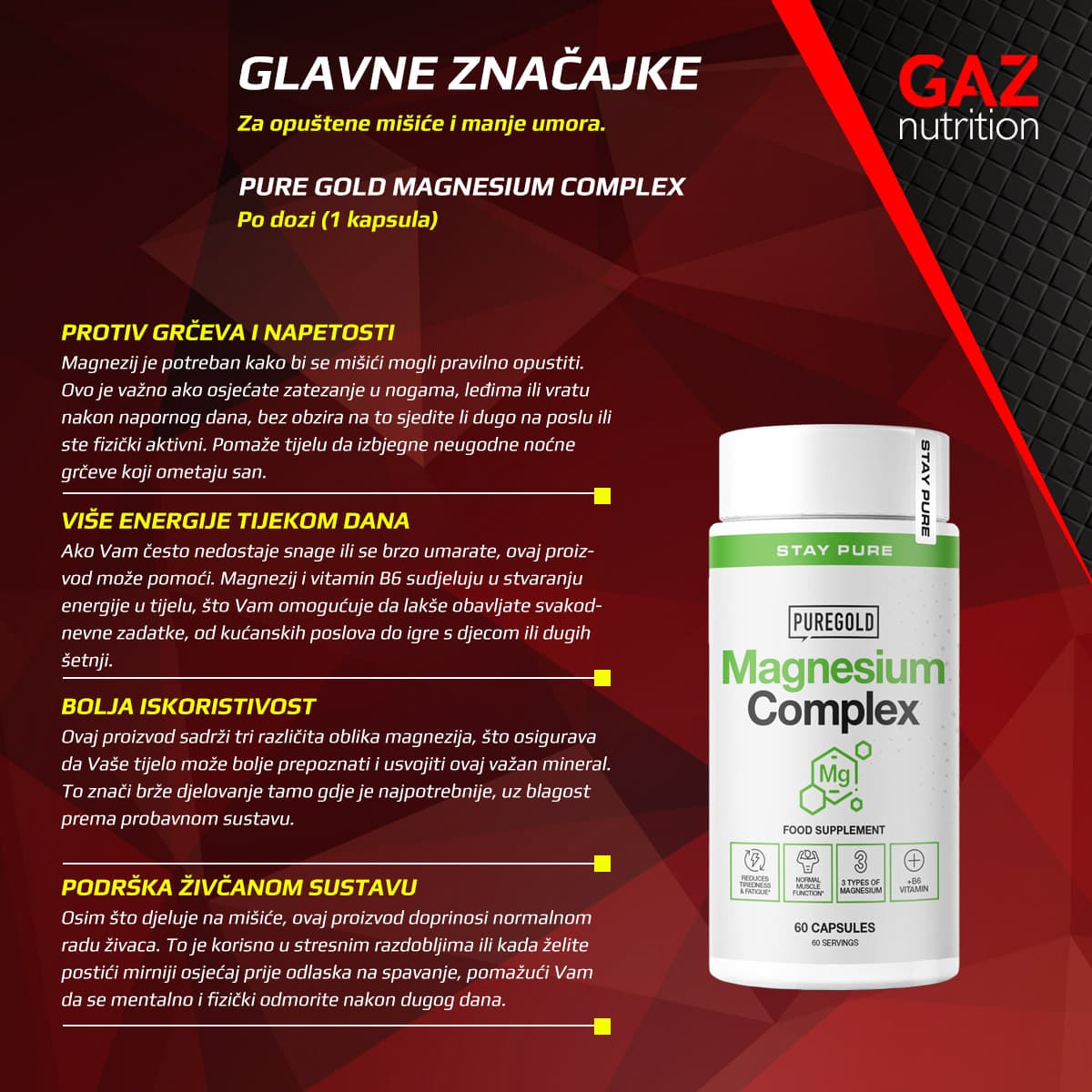 Pure Gold Magnesium Complex - Slika 4