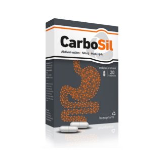 Hamapharm CarboSil Aktivni Ugljen 20 Kapsula