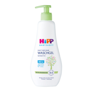 HiPP Babysanft Gel za Pranje Kože i Kose 400 ml