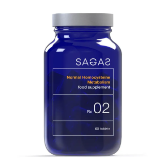 SAGAS Rc 02 Homocysteine Metabolism a60, Za regulaciju normalnog metabolizma i smanjenje kardiovaskularnog rizika