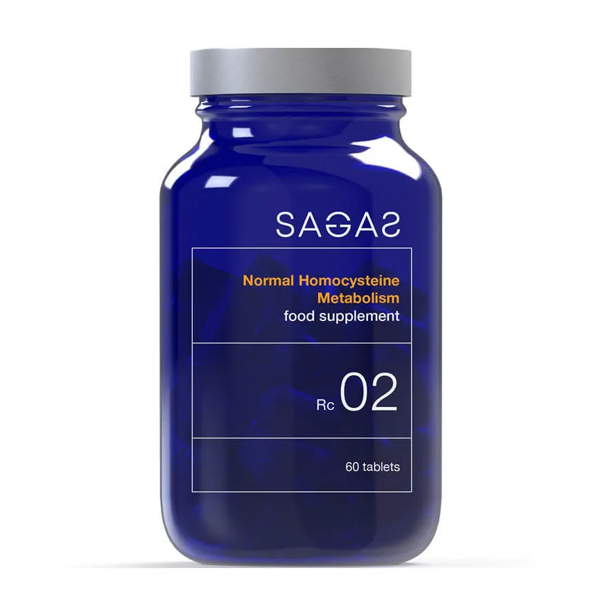 SAGAS Rc 02 Homocysteine Metabolism a60, Za regulaciju normalnog metabolizma i smanjenje kardiovaskularnog rizika