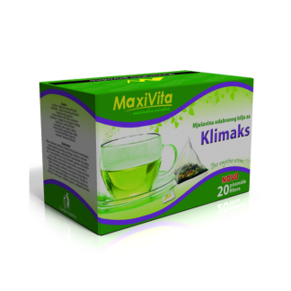 MAXIVITA čaj za KLIMAKS piramida filter vrećica 40g
