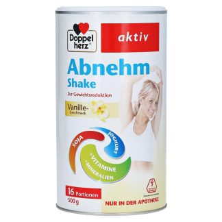 DOPPELHERZ Shake za mršavljenje, Okus vanilija 500g