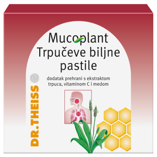 Mucoplant Trpučeve biljne pastile