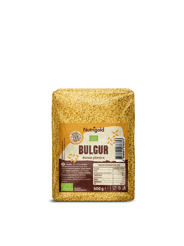 Nutrigold Bulgur – Organski 500g - Slika 2