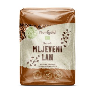 Nutrigold Mljeveni lan – Organski 500g