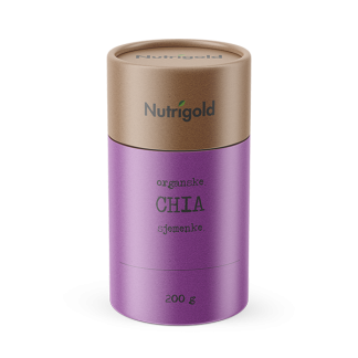Chia sjemenke – Organske 200g Nutrigold