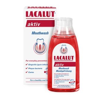 Lacalut Otopina za njegu usne šupljine Aktiv 300 ml