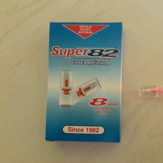 Super 82 filter muštikla, 8mm