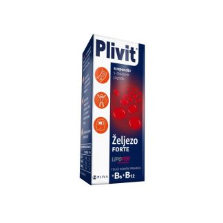 Plivit Tekuće Željezo Forte Suspenzija 120ml