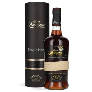 RON ZACAPA CENTENARIO ETIQUETA NEGRA 23 SISTEMA SOLERA 0,7L + KUTIJA