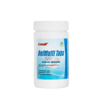 BelMulti 20 tabs 1kg, Sredstvo za dezinfekciju, bistrenje i uništavanje algi u bazenu