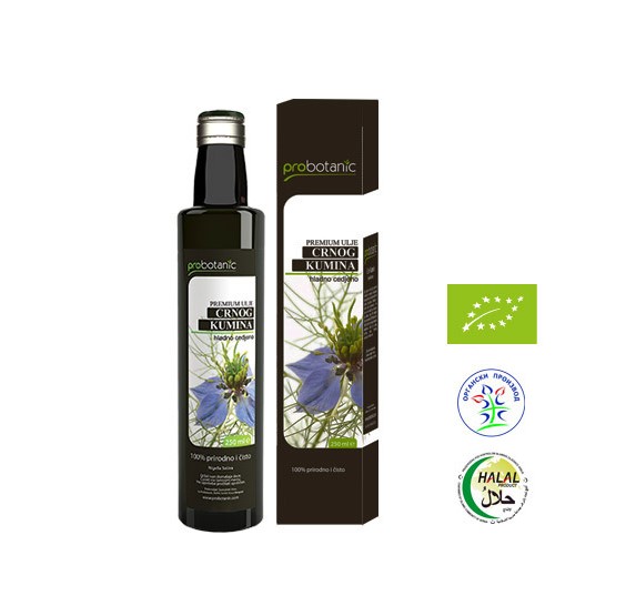 PROBOTANIC Ulje čurekota 250ml, Organsko ulje čurekota hladno cjeđeno - Slika 2