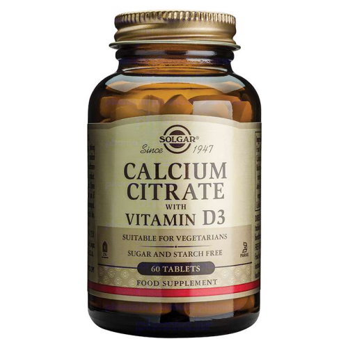 Solgar Kalcij Citrat Plus Vitamin D3 60 kom - Slika 2