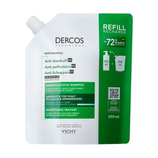 Vichy Dercos šampon protiv prhuti Eco refill – normalna do masna kosa
