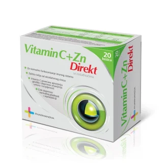 PHARMANOVA VITAMIN C + CINK  DIREKT  (20 VREĆICA)